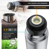 Arendo Thermos Stainless 1L, Thermos Coffee Flask SUS 304 Stainless
