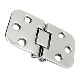 Marine 316 Stainless Steel Boat Hinge Self-Supporting Folding Table Hinges Home Flap Tables Furniture Hardware Folding Table Hardware (4pcs)