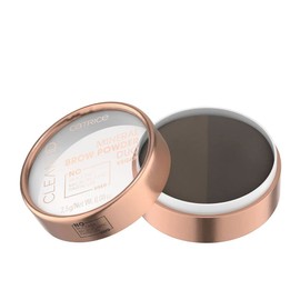 Catrice Clean ID Mineral Brow Powder Duo, Eyebrows, No. 020 Medium To Dark, Multicoloured, 2 Brown Tones, with Oils, Defining, Natural, Vegan, Nano Particles Free (2.5 g)