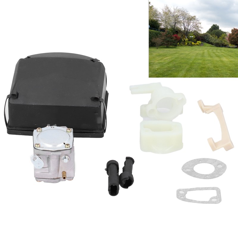 Carburetor Intake with Air Filter Cover Assembly Fit for Husqvarna