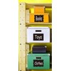 Extra Large Chalkboard Labels, Waterproof Adhesive Fancy Rectangles Chalkboard Stickers,