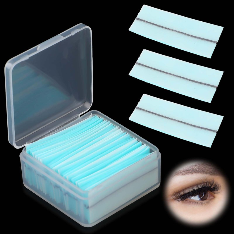 40PCS Self Adhesive Eyelashes Tape, Strong-Hold False Lashes Adhesive Strips