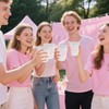 Yicentdp 100 Pack Frosted Plastic Cups Clear Disposable Cocktail Glasses