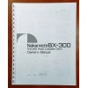 Nakamichi BX-300 Cassette Deck Owners Manual