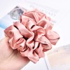 Scrunchies de seda satinada para dama de honor para el