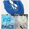 24M Mesh Tube White Polyester Decor Tubing Flex 8MM for