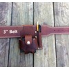 Basket Style Tape Measure Holder with Pencil Pouch (Dark Brown)