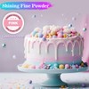 Essbarer Glitzer - 6g Lebensmittelfarbe Pulver für Schokolade, Erdbeeren, Cupcakes,