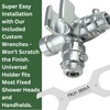 High Sierra® - Solid Metal 4-Way Combination Shower System Adapter
