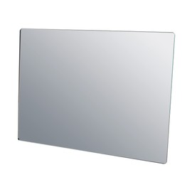 Marketing Holders 5 Pack Acrylic Mirror Sheet 8.5" x 11" Reflective Frameless Lucite Tile Lightweight Portable Display with Rounded Corners for Makeup Application and Hair Styling