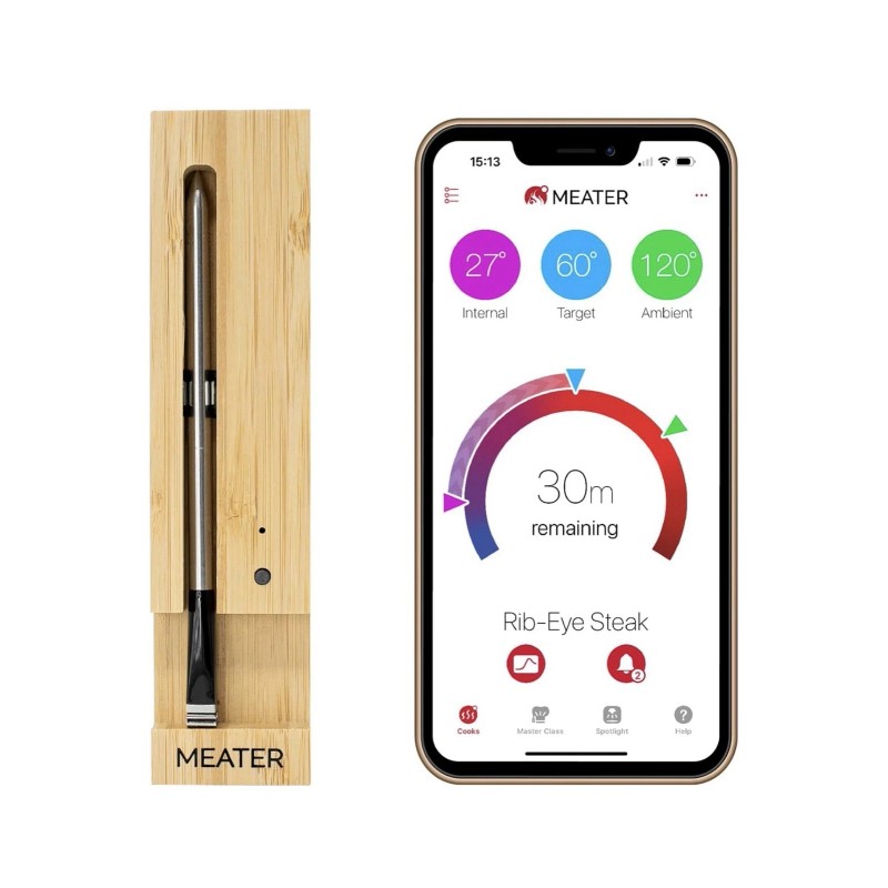 Meater Wireless Smart Meat Thermometer for the Oven Grill Kitchen