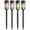 ILANCK ILANCK Solar Pathway Lights 4 Pack