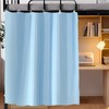 AUCOOMA Blue,1 Piece Bed Curtains Single Sleeper Strong Blackout Heavy