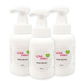 Love Mom Hand Wash 300mlx3, green grape scent, 1 pc / 러브맘 핸드워시 300mlx3개, 청포도향, 1개