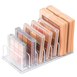 Acrylic Honpo Eye Shadow Storage, 7 Compartments, Eye Shadow, Cosmetics, Storage, Makeup, Cosmetics Storage, Acrylic, Tabletop, Makeup Box, Makeup Brush Case, Transparent, Acrylic Stand, Small Items,
