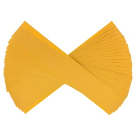 Dura-Gold Premium 320 Grit Gold Pre-Cut PSA Longboard Sandpaper Sheets, Box of 20, 2-3/4" x 16-1/2" Self-Adhesive Stickyback Sandpaper for Automotive, Woodworking Air File Sander, Hand Sanding Block