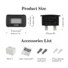 Jayron JR-HM055AD(AC/DC 5V to 277V) Digital LCD Hour Meter Accumulate