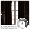 MRTREES Light Grey Blackout Curtains for Bedroom, 2 Panels Thermal