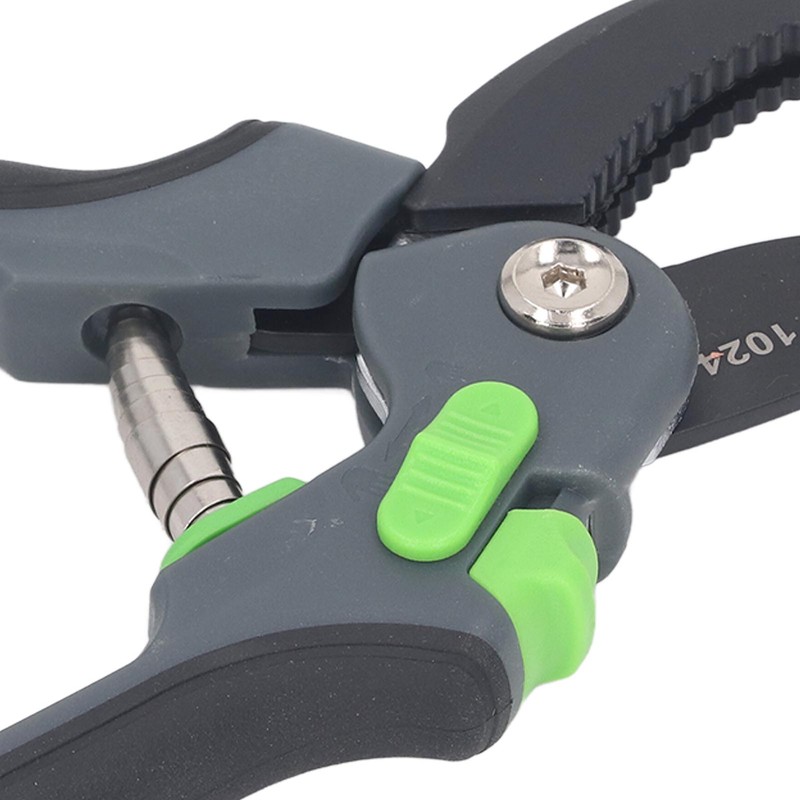 Ratchet Pruning Shears Heavy Duty Gardening Tool Tree Trimming Bypass