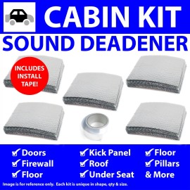 Zirgo High Performance Cooling Products Heat & Sound Barrier 1959-1971 Triumph Herald Cabin Pro Kit Seam Tape