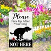 Avezano Please Pick Up After Your Dog Garden Flag Funny