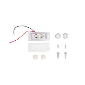 HECASA Rear Roll Pan Compatible with 2004-2014 Ford F150 F-150 Fleetside/Styleside - Standard Bed Only Bumper Roll Pan w/LED License Light Electrophoresis Black