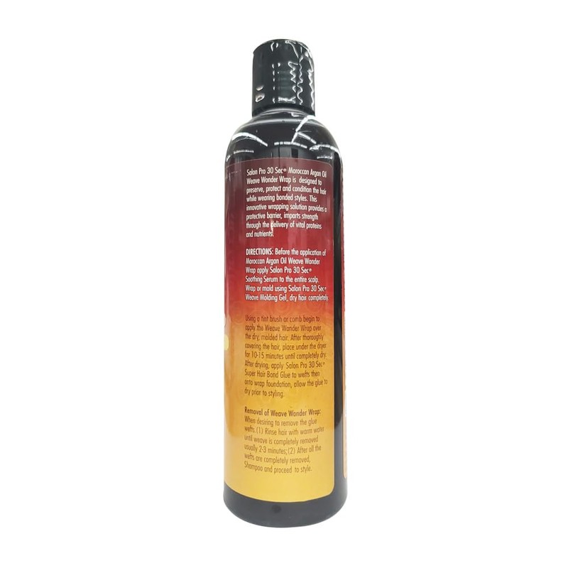 Salon Pro 30 Sec Moroccan Argan Oil Weave Wonder Wrap