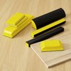 7-Piece Sanding Block Set Yellow for Fine Processing - Hand