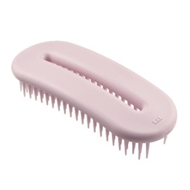 Kai Corporation Oval Ring Hair Brush for Wet Hair (Pink) Scalp Massage Scalp Brush Bath Relaxing