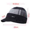 Yixda Men's Winter Warm Beanie Hat Knitted Hat Cap with