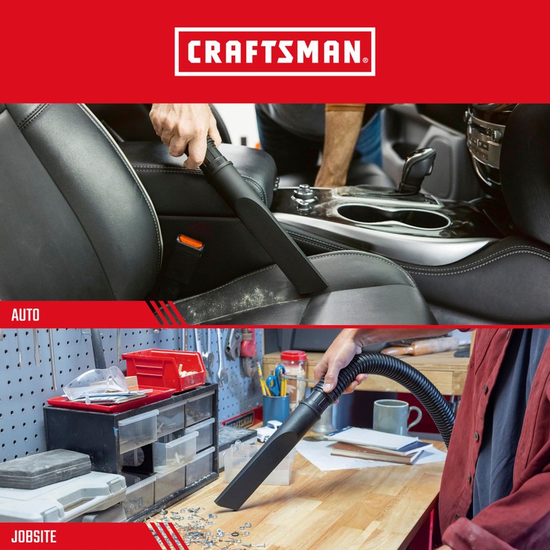 CRAFTSMAN CMXZVBE38680 1-7/8 in. Crevice Tool Wet Dry Vac Attachment,