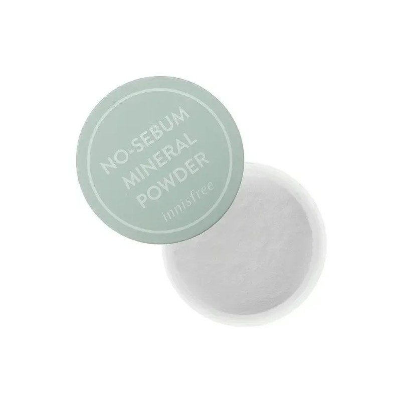 Innisfree No Sebum Mineral Powder Polvo Antibrillo Coreano