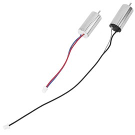 4 Pcs 44000RPM 10x20mm DC 3.7V Mini Brush Motor Built-in Micro Motor with Wire for Robot Drone
