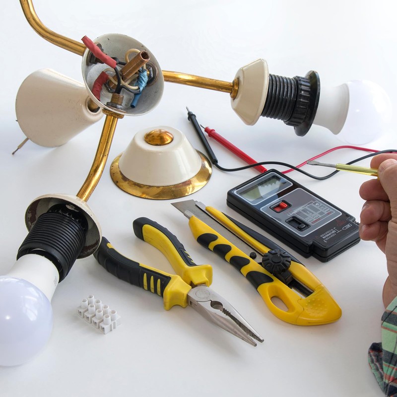 PATIKIL M10 Fine Thread Lamp Pipe, 10 Pack 15mm Threaded