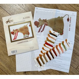 Aine Cross Stitch kit A1006 Fashion Week