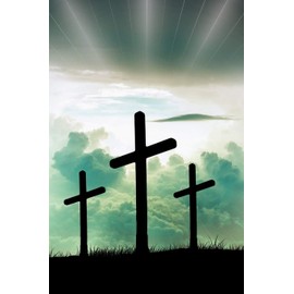 The Cross Journal: 100 Pages 6 X 9 Christian Inspirational Journal Notebook