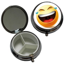 Pill Box Funny Faces Laughing