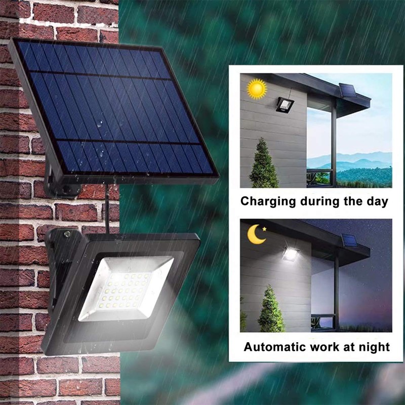 Awanber Solar Powered Lights Outdoor, Bright White Light IP65 Waterproof