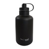 EcoVessel BOSS 64oz TriMax Triple Insulated Growler Black Shadow