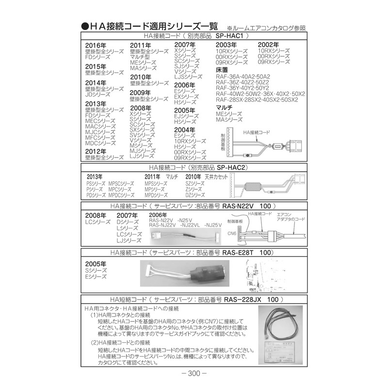 Hitachi SP-HAC1 HA Connection Cord