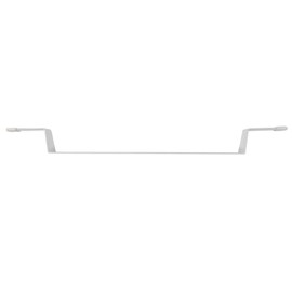 Palmero Economy X-ray Apron Hanger, White-Coated Stainless Steel Hanger