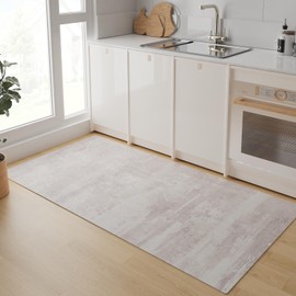 Mymeely Entryway Mat 4x6 Ft Non-Slip Kitchen Floor Mats for Home, Area Mat for Hard Floor, Soft Rugs for Entry Low Pile Waterproof Boho Large Bedroom Laundry Room Bathroom