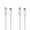 Coaxial/CAT6 Combo Cable | with Connectors | 1.5m