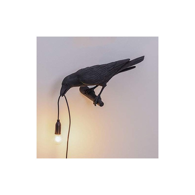 Aooxida Luluckly Raven Light Birds Table Lamps Bedroom Resin Crow