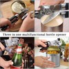 Luoqun88 Can Opener, 3 in 1 Stainless Steel Tin Openers,