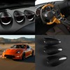 Dashboard Gauge Cover Decoration Carbon Fiber Replacement for NISSAN 370Z