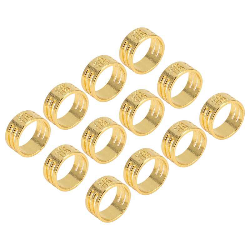 60pcs Sewing Thimbles Exquisite Copper Sewing Finger Protectors for Hand