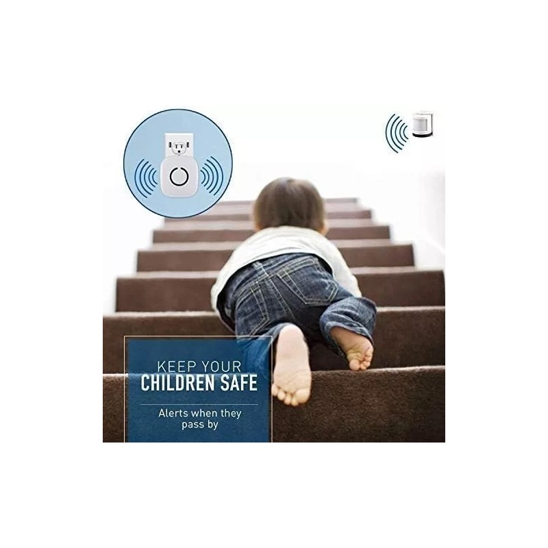 Sadotech Wireless Entry Door Bell Welcome Motion Sensor Detector Gate