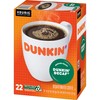 Dunkin' Decaf Medium Roast Coffee, 22 K Cups for Keurig