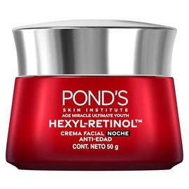 PONDS Crema Facial Antiedad Noche Age Miracle Ultimate Youth, 50g